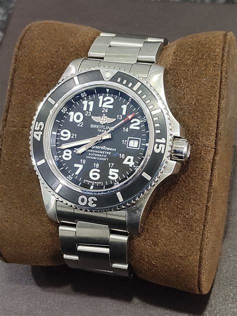 breitling superocean automatic 1000m 3300 ft|Breitling Superocean Automatic chrono watch.